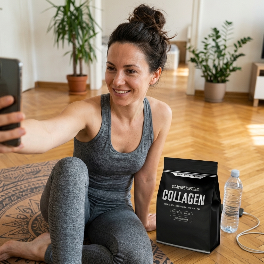Yoga-Anwenderin